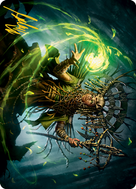 Katilda, Dawnhart Prime Art Card (Gold-Stamped Signature) [Innistrad: Midnight Hunt Art Series] - The Mythic Store | 24h Order Processing