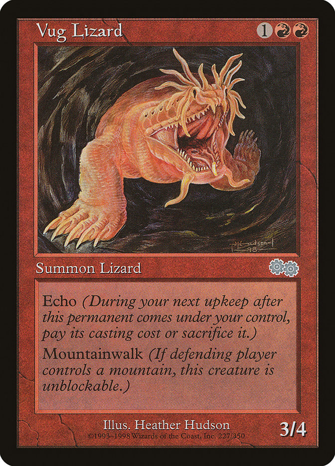 Vug Lizard [Urza's Saga] - The Mythic Store | 24h Order Processing