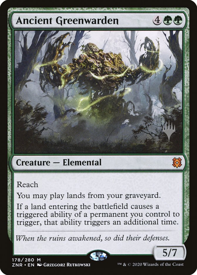 Ancient Greenwarden (Promo Pack) [Zendikar Rising Promos] - The Mythic Store | 24h Order Processing