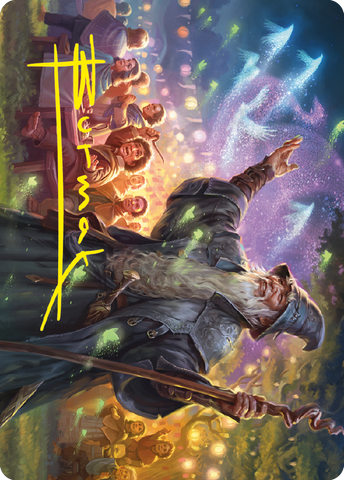 Gandalf, Friend of the Shire Art Card (Gold-Stamped Signature) [The Lord of the Rings: Tales of Middle-earth Art Series] - The Mythic Store | 24h Order Processing