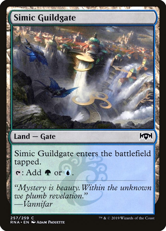 Simic Guildgate (257/259) [Ravnica Allegiance] - The Mythic Store | 24h Order Processing