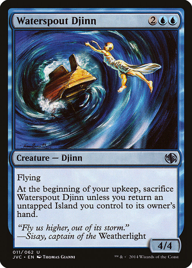 Waterspout Djinn [Duel Decks Anthology] - The Mythic Store | 24h Order Processing
