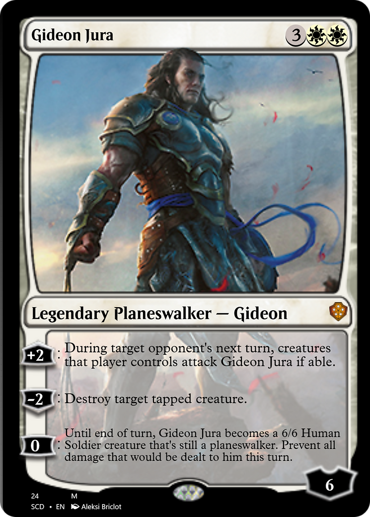 Gideon Jura [Starter Commander Decks] - The Mythic Store | 24h Order Processing