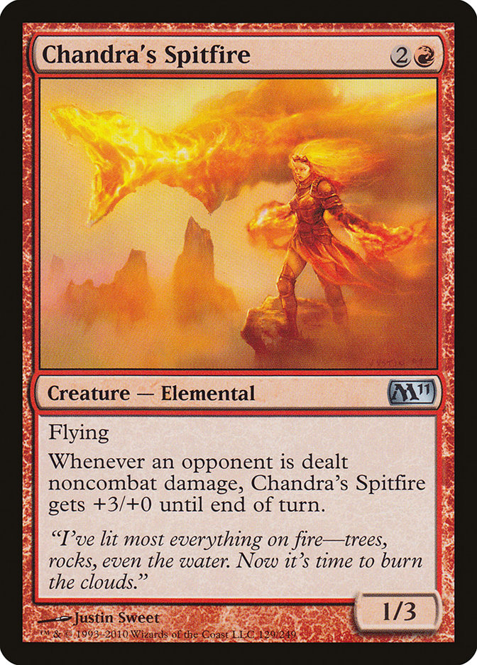 Chandra's Spitfire [Magic 2011] - The Mythic Store | 24h Order Processing