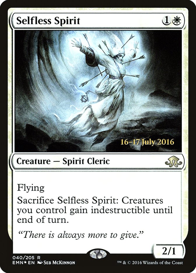 Selfless Spirit [Eldritch Moon Prerelease Promos] - The Mythic Store | 24h Order Processing