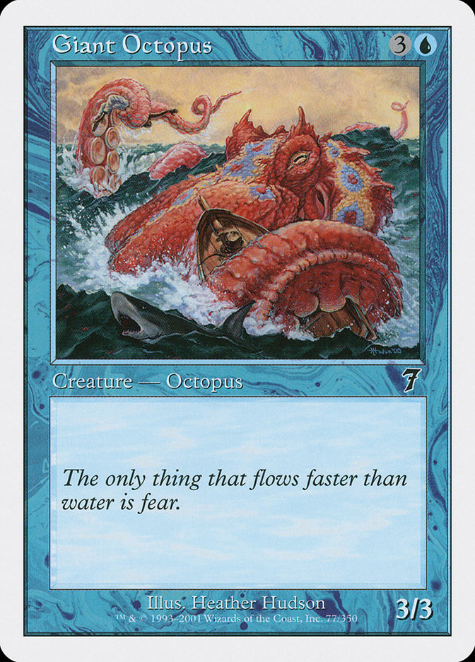 Giant Octopus [Seventh Edition] - The Mythic Store | 24h Order Processing