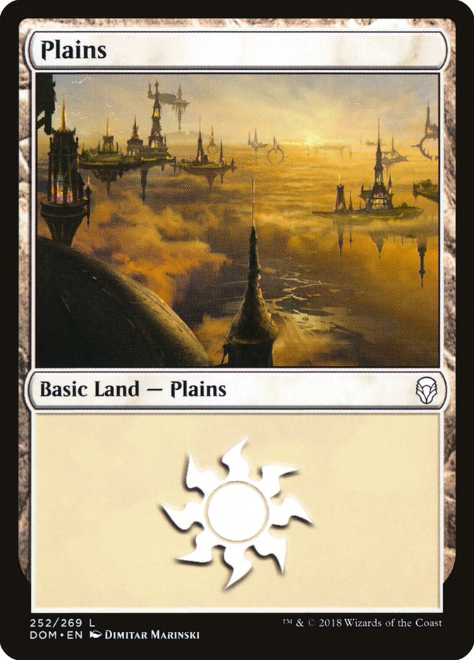 Plains (252) [Dominaria] - The Mythic Store | 24h Order Processing