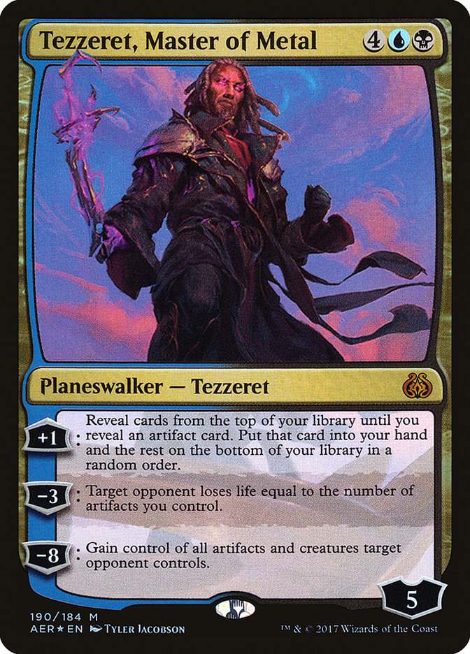 Tezzeret, Master of Metal [Aether Revolt] - The Mythic Store | 24h Order Processing