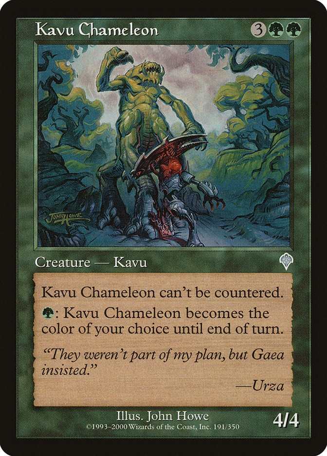 Kavu Chameleon [Invasion] - The Mythic Store | 24h Order Processing