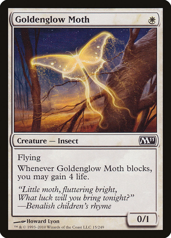 Goldenglow Moth [Magic 2011] - The Mythic Store | 24h Order Processing