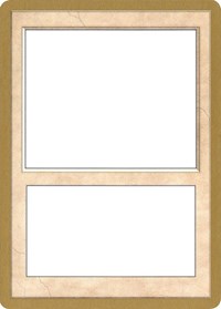 2002 World Championship Blank Card [World Championship Decks 2002] - The Mythic Store | 24h Order Processing