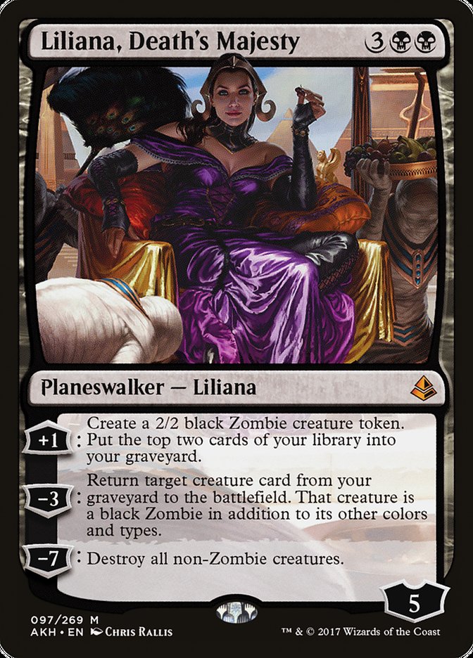 Liliana, Death's Majesty [Amonkhet] - The Mythic Store | 24h Order Processing