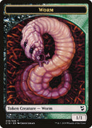 Cat Warrior // Worm Double-Sided Token [Commander 2018 Tokens] - The Mythic Store | 24h Order Processing