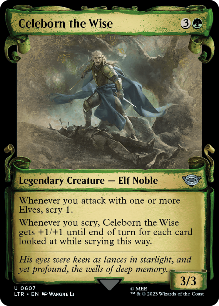 Celeborn the Wise [The Lord of the Rings: Tales of Middle-Earth Showcase Scrolls] - The Mythic Store | 24h Order Processing