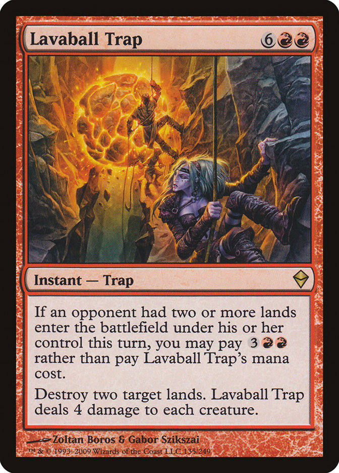 Lavaball Trap [Zendikar] - The Mythic Store | 24h Order Processing