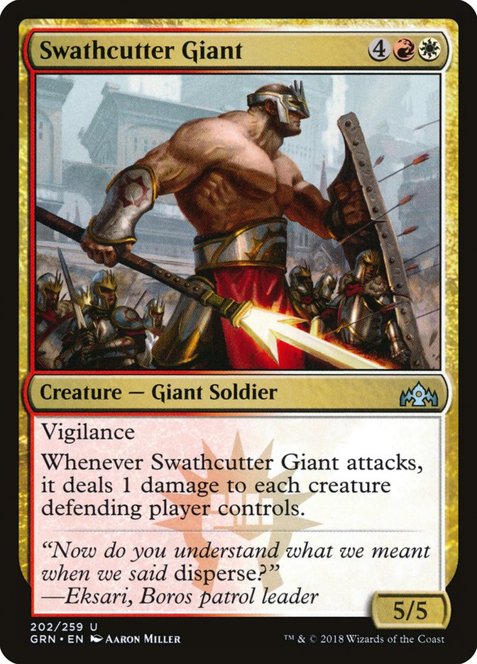 Swathcutter Giant [Guilds of Ravnica] - The Mythic Store | 24h Order Processing