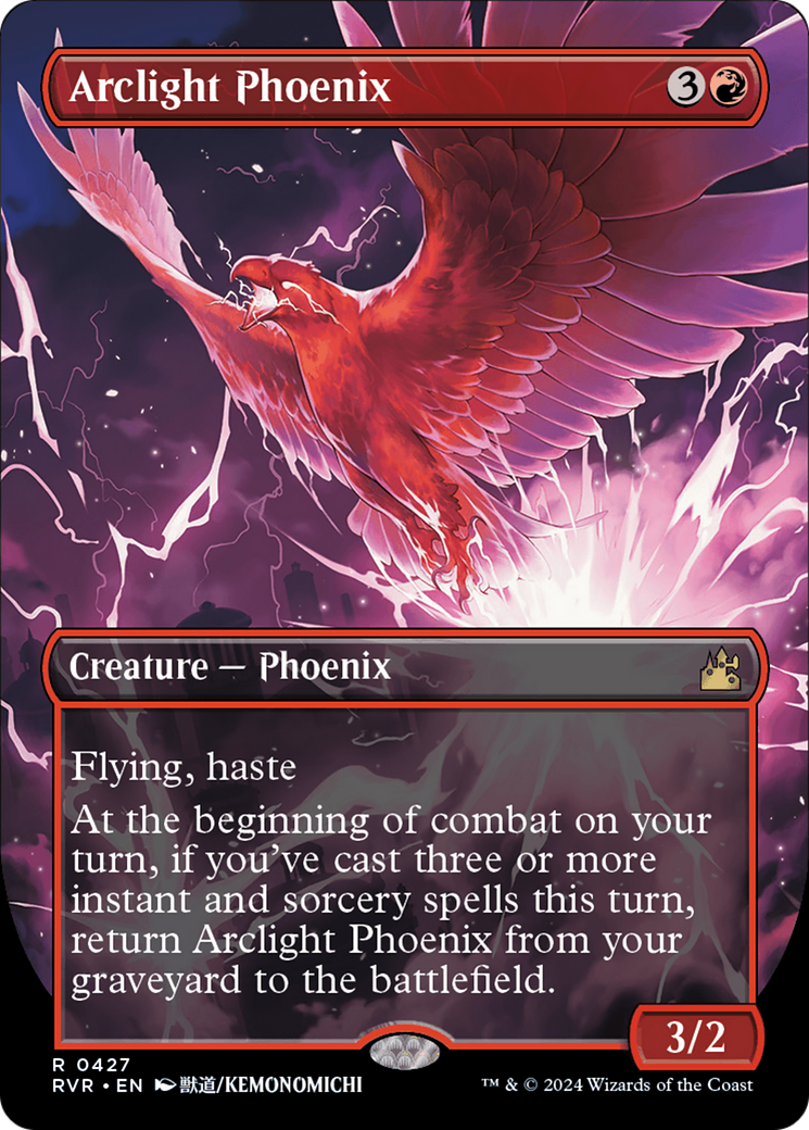 Arclight Phoenix (Anime Borderless) [Ravnica Remastered] - The Mythic Store | 24h Order Processing