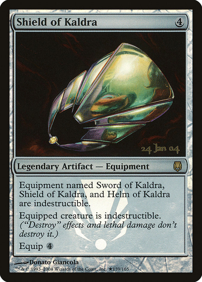 Shield of Kaldra [Darksteel Promos] - The Mythic Store | 24h Order Processing