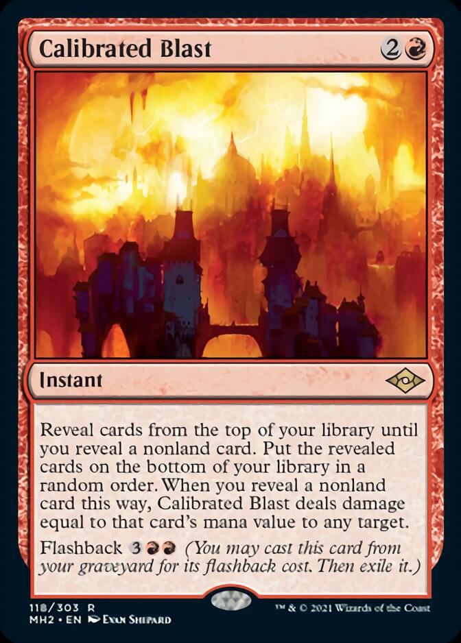 Calibrated Blast [Modern Horizons 2] - The Mythic Store | 24h Order Processing