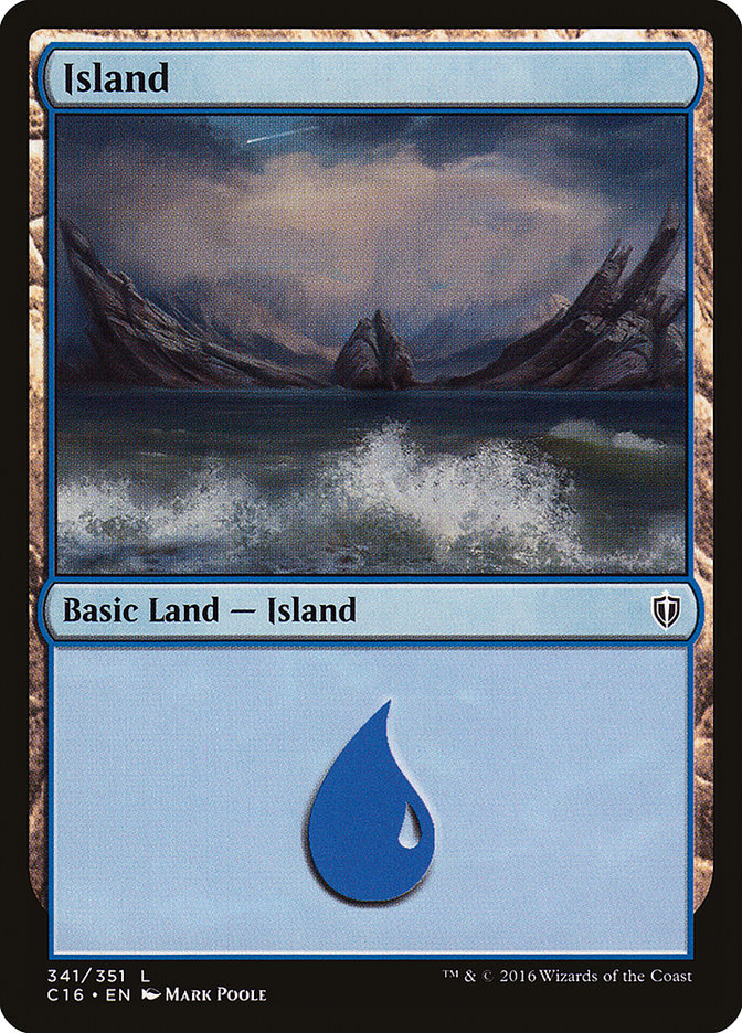 Island (341) [Commander 2016] - The Mythic Store | 24h Order Processing