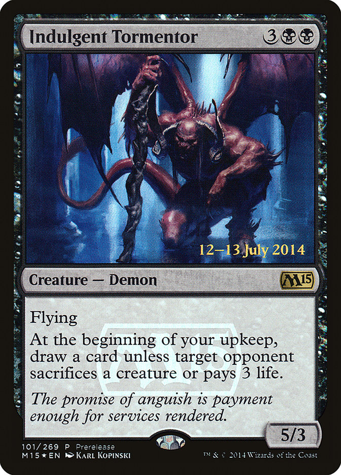 Indulgent Tormentor [Magic 2015 Prerelease Promos] - The Mythic Store | 24h Order Processing