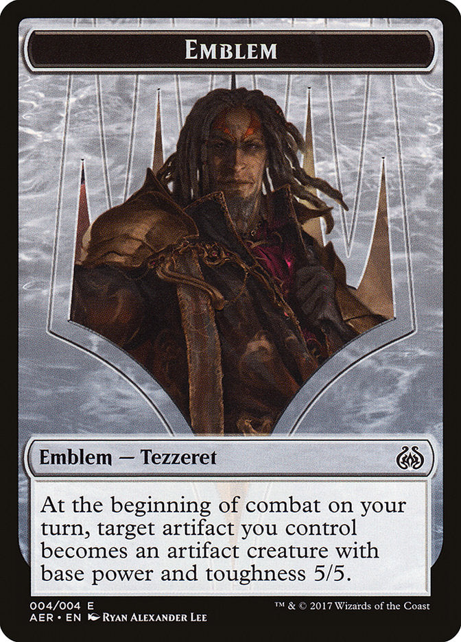 Tezzeret the Schemer Emblem [Aether Revolt Tokens] - The Mythic Store | 24h Order Processing