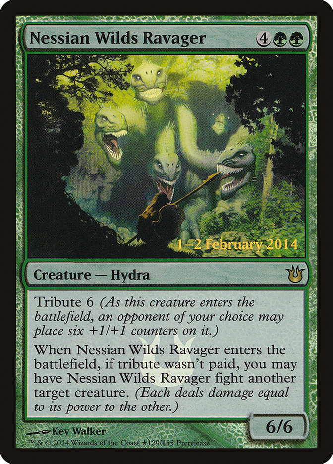 Nessian Wilds Ravager [Born of the Gods Prerelease Promos] - The Mythic Store | 24h Order Processing