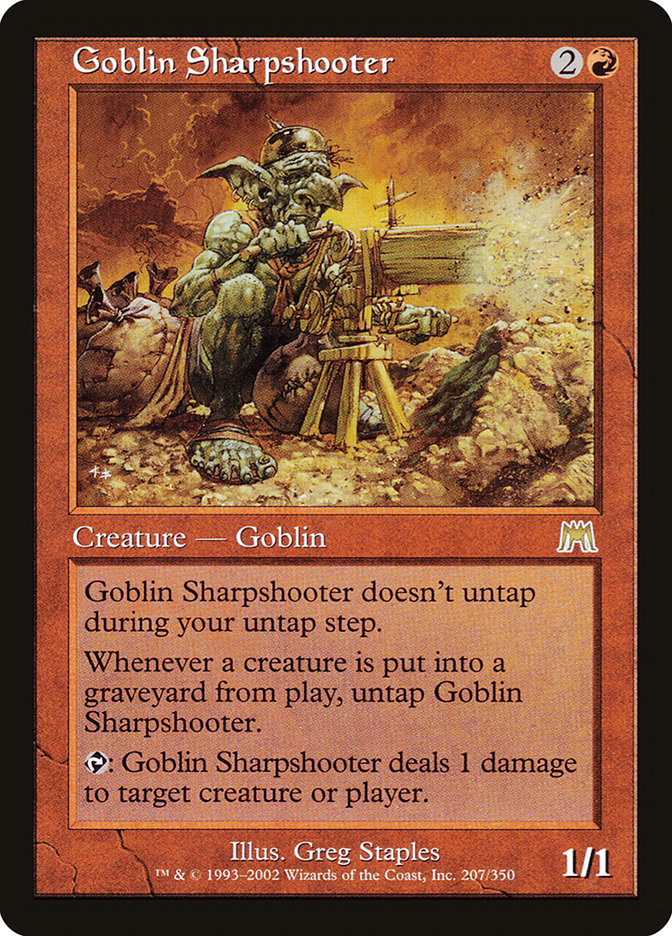 Goblin Sharpshooter [Onslaught] - The Mythic Store | 24h Order Processing