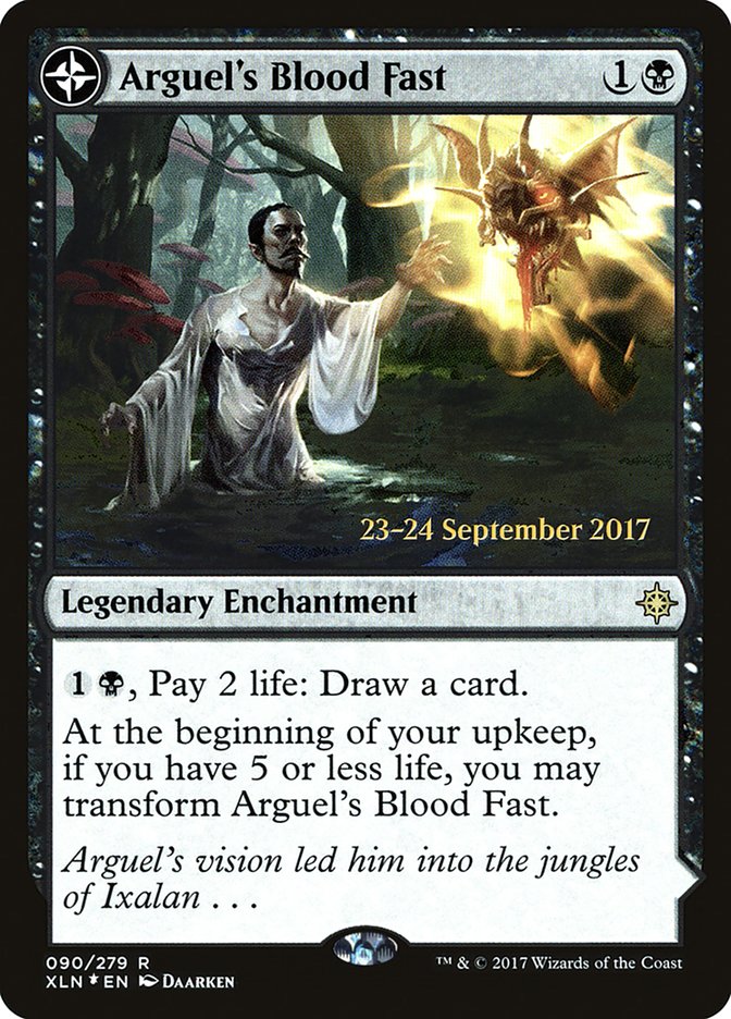 Arguel's Blood Fast // Temple of Aclazotz [Ixalan Prerelease Promos] - The Mythic Store | 24h Order Processing