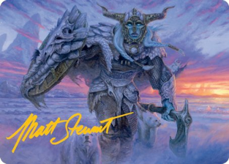 Frost Giant Art Card (Gold-Stamped Signature) [Dungeons & Dragons: Adventures in the Forgotten Realms Art Series] - The Mythic Store | 24h Order Processing