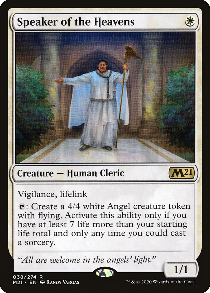 Speaker of the Heavens [Core Set 2021] - The Mythic Store | 24h Order Processing