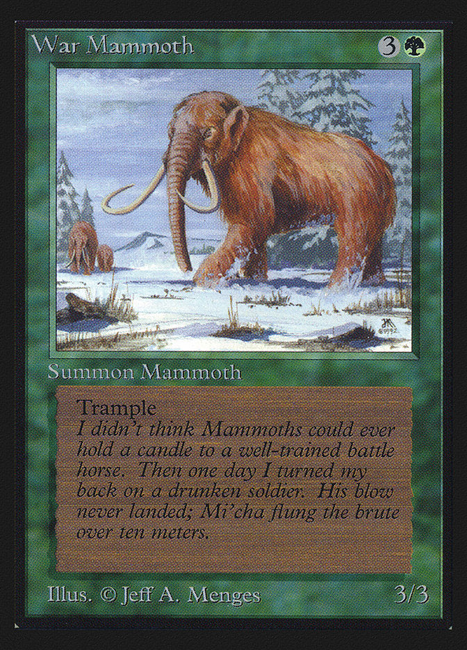 War Mammoth [International Collectors' Edition] - The Mythic Store | 24h Order Processing