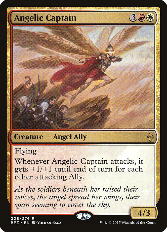 Angelic Captain [Battle for Zendikar] - The Mythic Store | 24h Order Processing