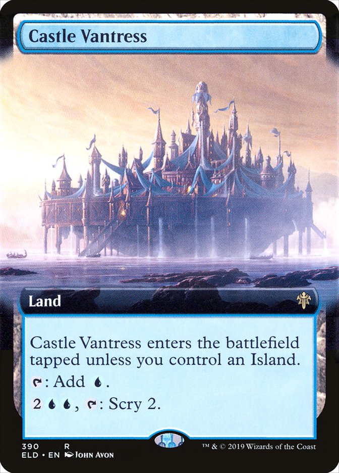 Castle Vantress (Extended Art) [Throne of Eldraine] - The Mythic Store | 24h Order Processing