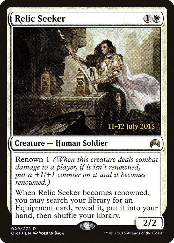 Relic Seeker [Magic Origins Prerelease Promos] - The Mythic Store | 24h Order Processing