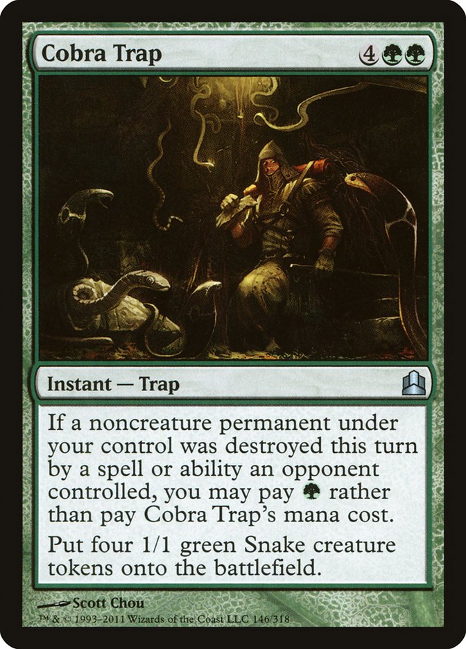 Cobra Trap [Commander 2011] - The Mythic Store | 24h Order Processing