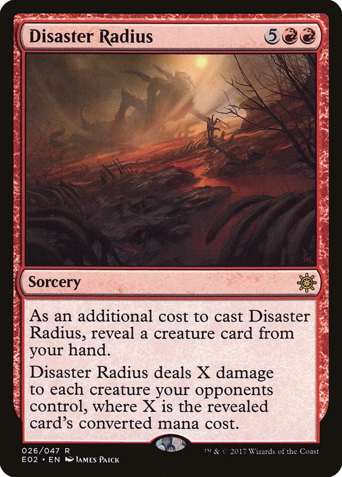 Disaster Radius [Explorers of Ixalan] - The Mythic Store | 24h Order Processing