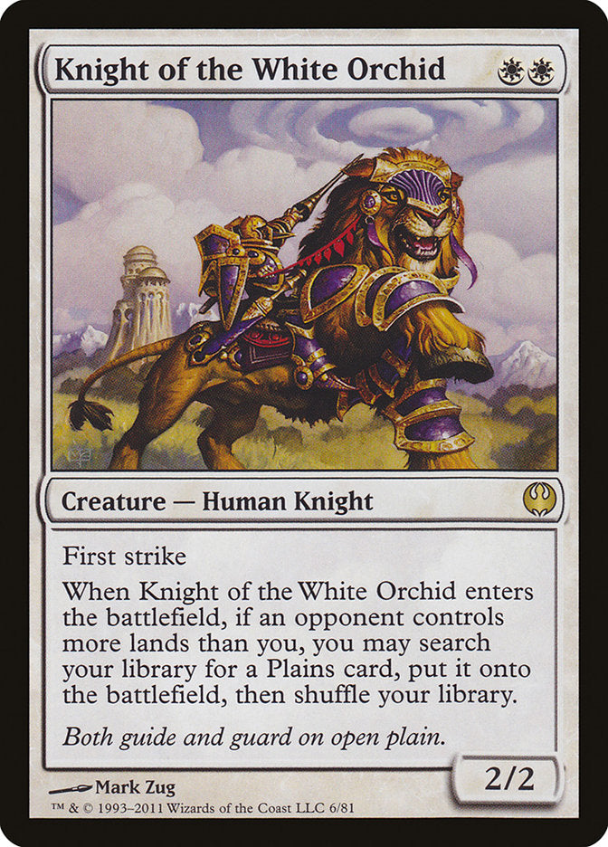 Knight of the White Orchid [Duel Decks: Knights vs. Dragons] - The Mythic Store | 24h Order Processing