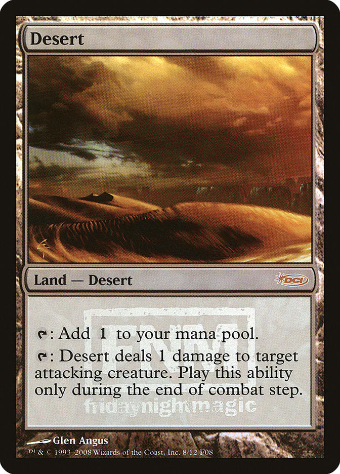 Desert [Friday Night Magic 2008] - The Mythic Store | 24h Order Processing