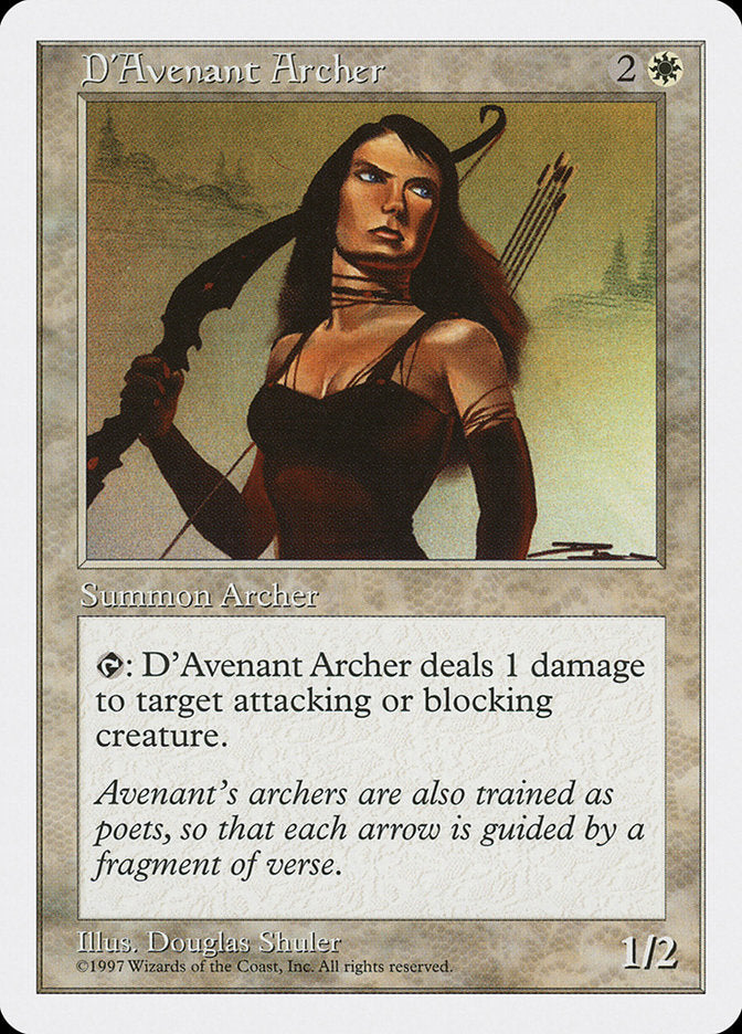 D'Avenant Archer [Fifth Edition] - The Mythic Store | 24h Order Processing