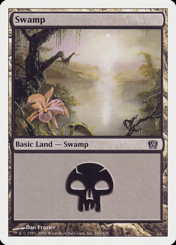 Swamp (341) [Eighth Edition] - The Mythic Store | 24h Order Processing