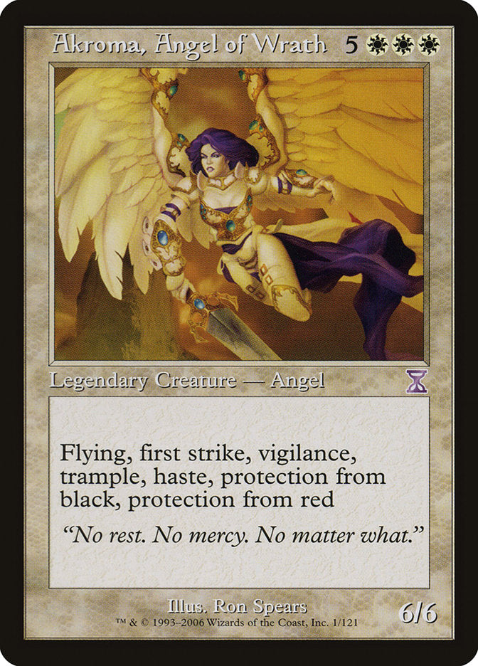 Akroma, Angel of Wrath [Time Spiral Timeshifted] - The Mythic Store | 24h Order Processing