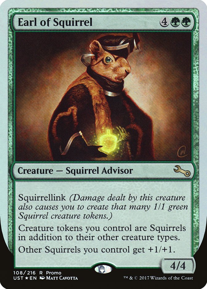 Earl of Squirrel (Draft Weekend) [Unstable Promos] - The Mythic Store | 24h Order Processing