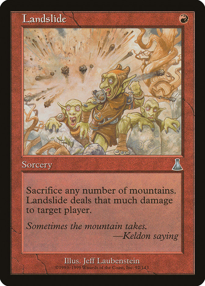 Landslide [Urza's Destiny] - The Mythic Store | 24h Order Processing