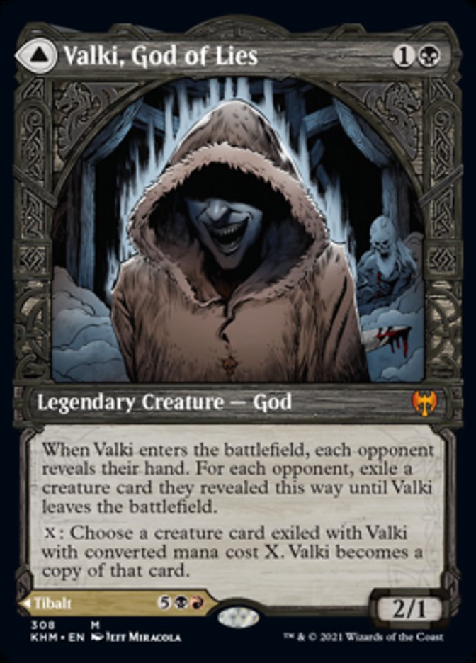 Valki, God of Lies // Tibalt, Cosmic Impostor (Showcase) [Kaldheim] - The Mythic Store | 24h Order Processing