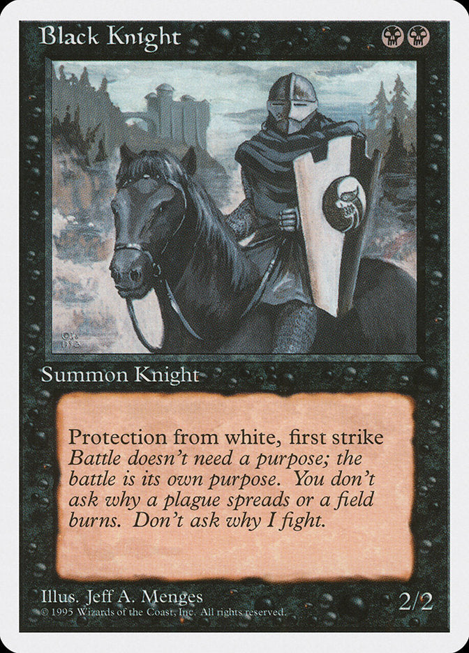 Black Knight [Fourth Edition] - The Mythic Store | 24h Order Processing