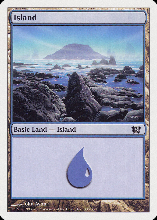 Island (335) [Eighth Edition] - The Mythic Store | 24h Order Processing