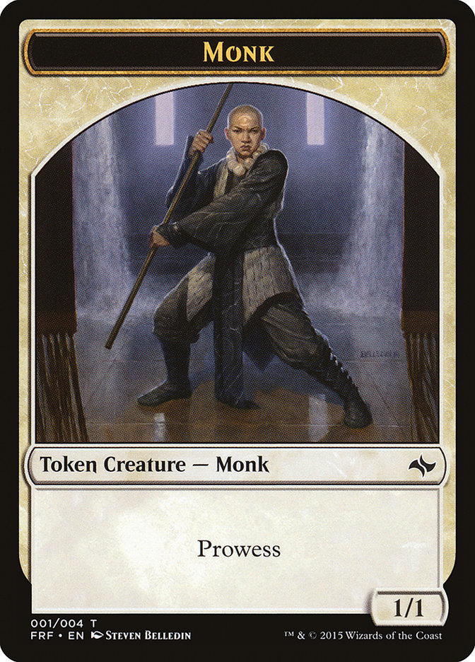 Monk Token [Fate Reforged Tokens] - The Mythic Store | 24h Order Processing
