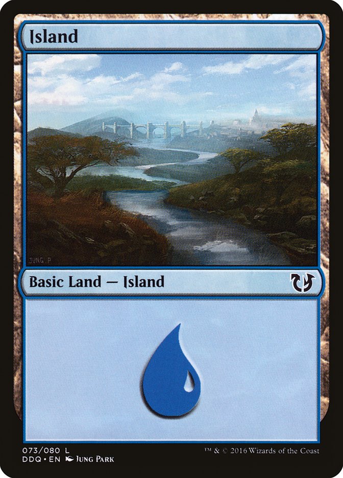 Island (73) [Duel Decks: Blessed vs. Cursed] - The Mythic Store | 24h Order Processing