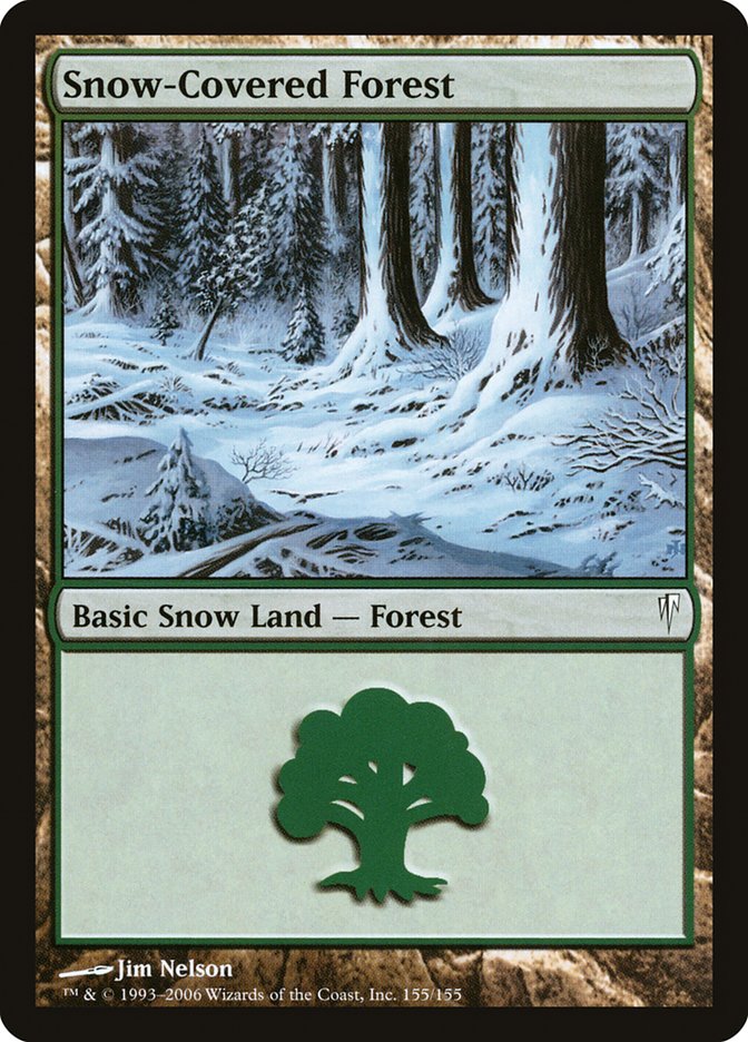 Snow-Covered Forest [Coldsnap] - The Mythic Store | 24h Order Processing